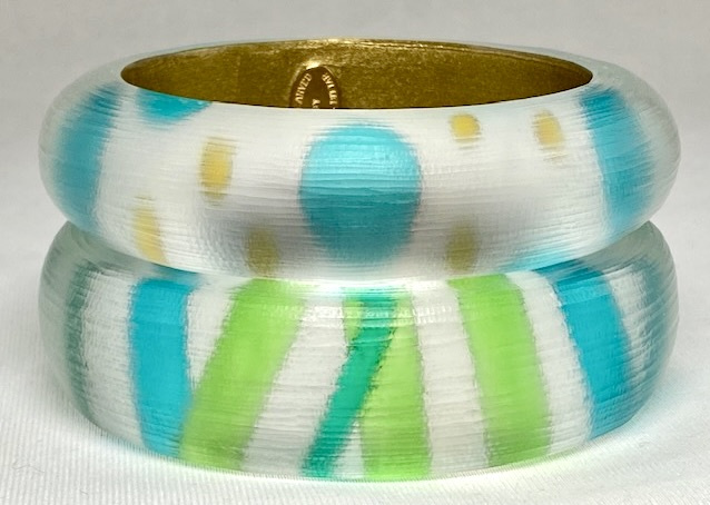 LG95 Alexis Bittar turquoise bangles